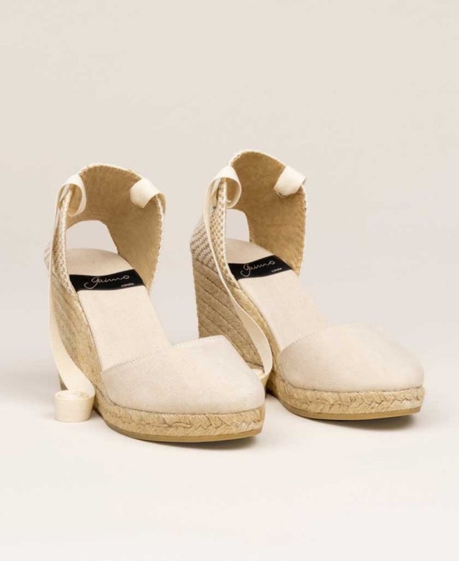 Fashion SPANISH Espadrilles | Gaimo Colin Sand | Spanish Shop Online