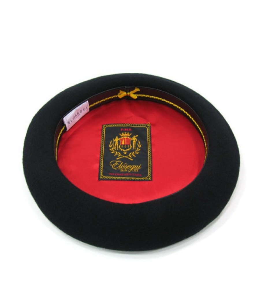 Fashion SPANISH | Elosegui Fina Basque Beret With Band | Spanishoponline.Com