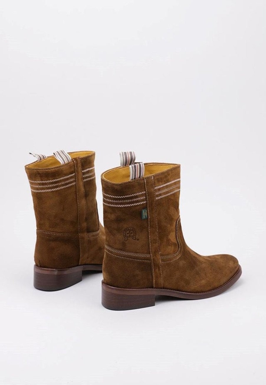 Fashion SPANISH Boots | Dakota Boho Suede Anckle Boots | Spanish Shop Online