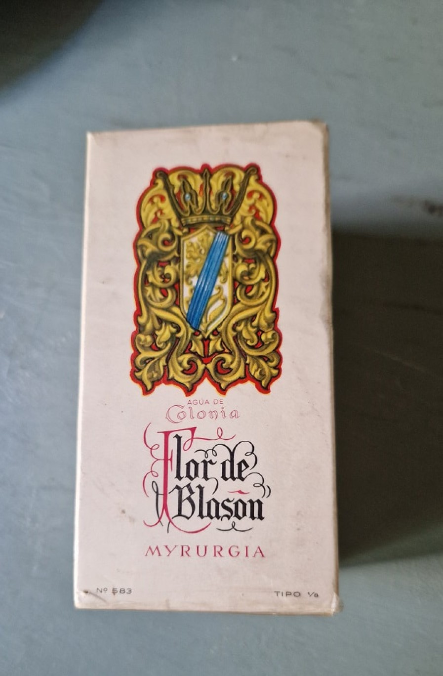 Beauty SPANISH | Myrurgia Flor De Blason Eau De Cologne Vintage New Sealed 4 Fl.Oz. | Spanish Shop Online