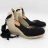 Fashion SPANISH Espadrilles | Casa Hernanz Valenciana Anckle Tie High Wedge Espadrilles | Spanish Shop Online