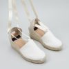 Fashion SPANISH Espadrilles | Gaimo Valencia White Espadrilles | Spanish Shop Online