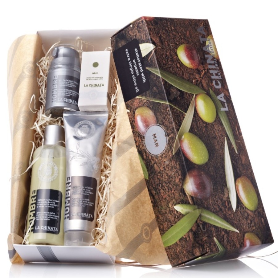 Beauty SPANISH | La Chinata Men Organic Skin Care Small Gift Set