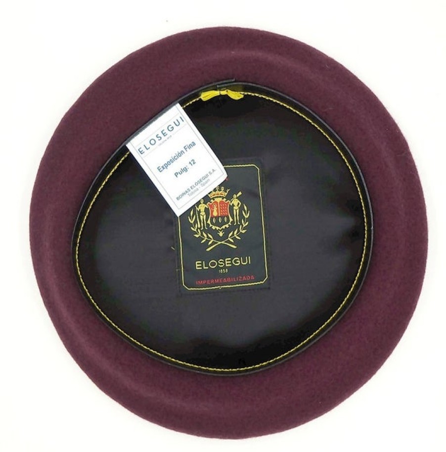 Fashion SPANISH | Elosegui Fina Basque Beret With Band [12"] | Spanishoponline.Com