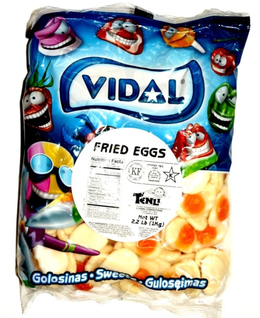 Food SPANISH | Vidal Candies Jelly Fried Eggs Candy