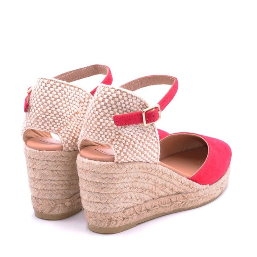 Fashion SPANISH Espadrilles | Gaimo Obi Cherry | Spanish Shop Online