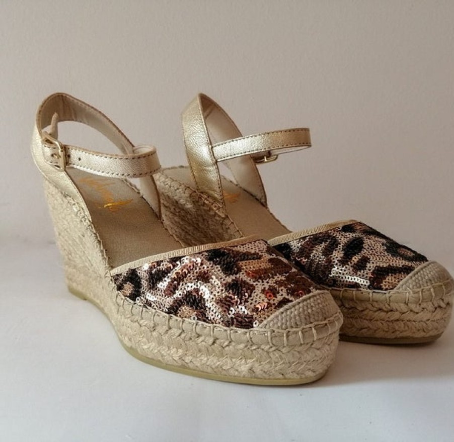 Fashion SPANISH Sandals | Vidorreta 15300 Leopardo | Spanish Shop Online