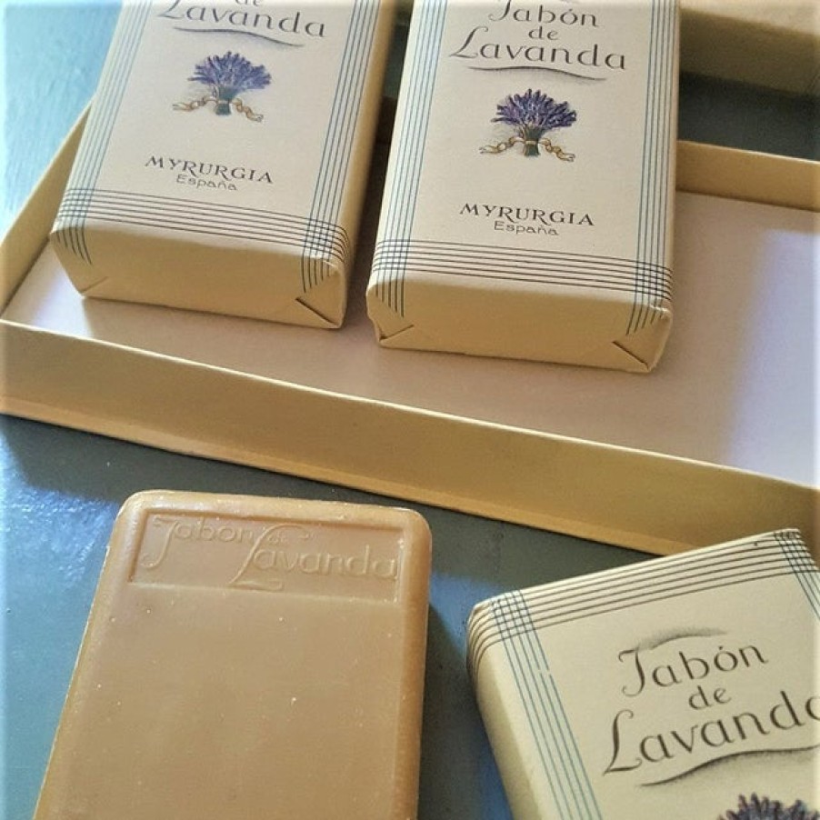 Beauty SPANISH | Vintage Myrurgia Jabon De Lavanda 3 Soaps Set