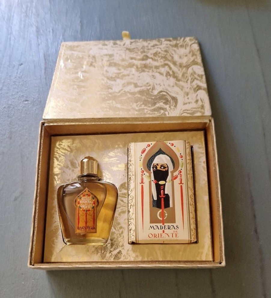 Beauty SPANISH | Maderas De Oriente - Myrurgia Sandalwood Perfume And Soap Vintage Set | Spanish Shop Online