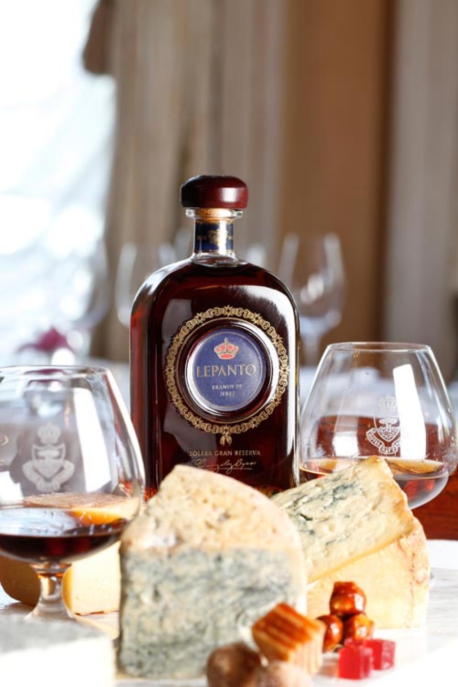 Food SPANISH | Lepanto Brandy De Jerez Solera Gran Reserva 70 Cl