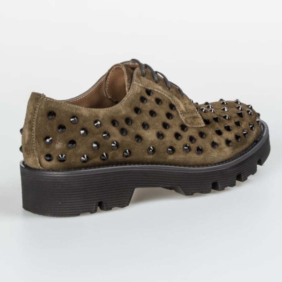 Fashion SPANISH Brogues | Pertini 14029 | Spanish Shop Online Olive