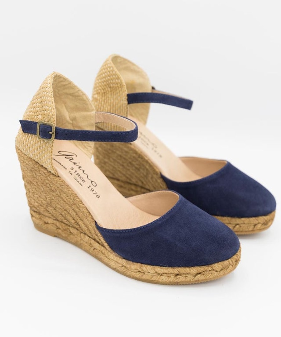 Fashion SPANISH Sandals | Gaimo Obi 7C Suede Espadrilles | Spanish Shop Online