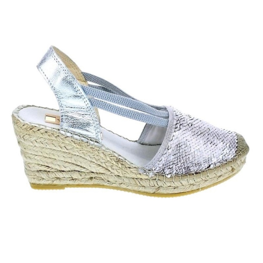 Fashion SPANISH Espadrilles | Vidorreta 18400 Paillettes