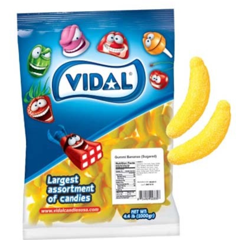 Food SPANISH | Vidal Gummy Bananas 1 Kg Bag