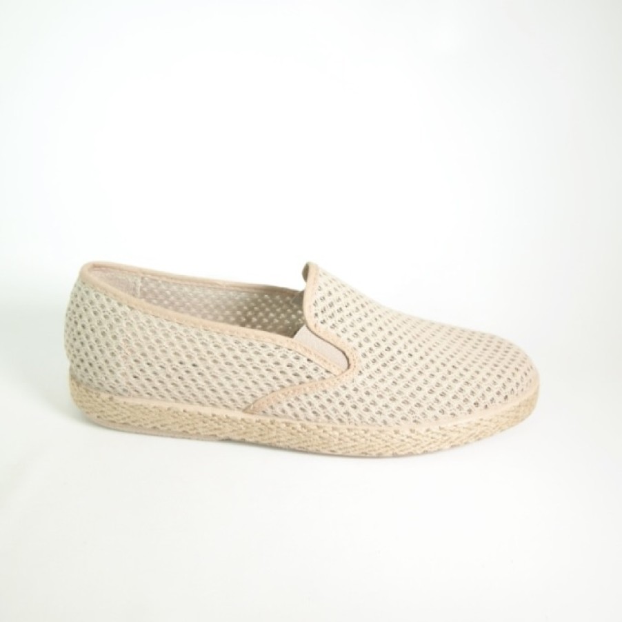 Fashion SPANISH | Rivieras Cotton-Mesh Espadrilles | Spanish Shop Online