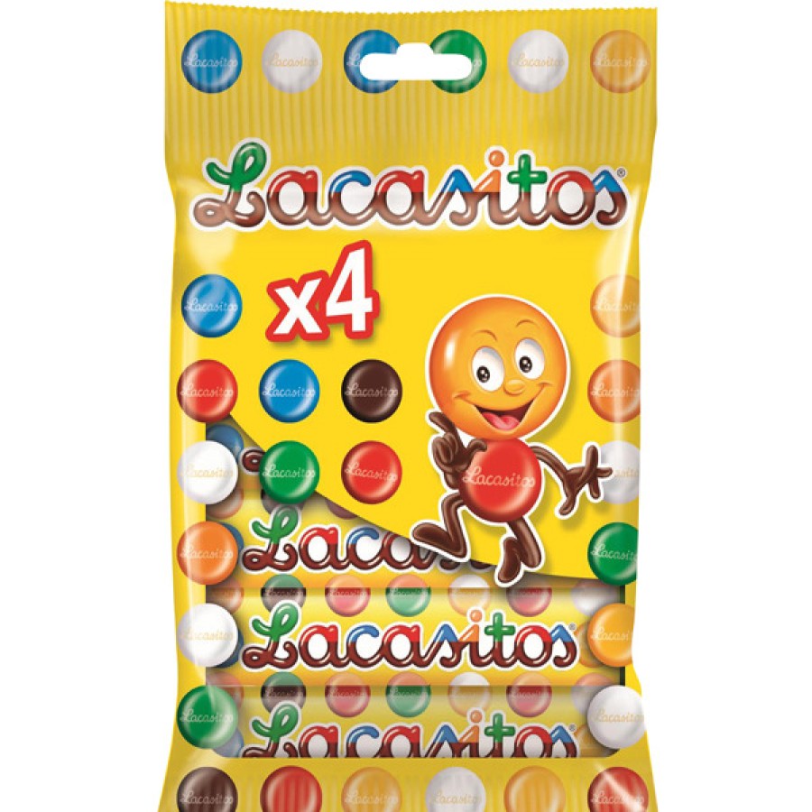 Food SPANISH | Lacasitos Chocolate Drops 4 X 20G