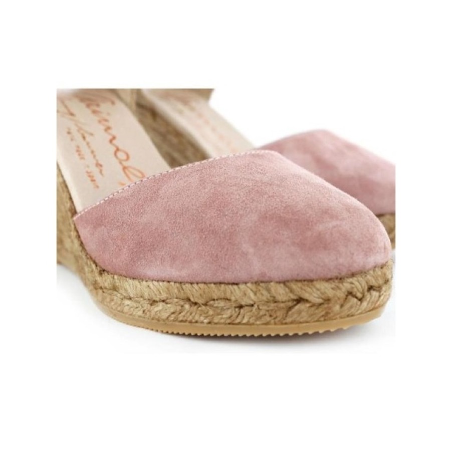 Fashion SPANISH Wedges | Spanish Shop Online | Gaimo Obi 7C Suede Wedge Espadrilles