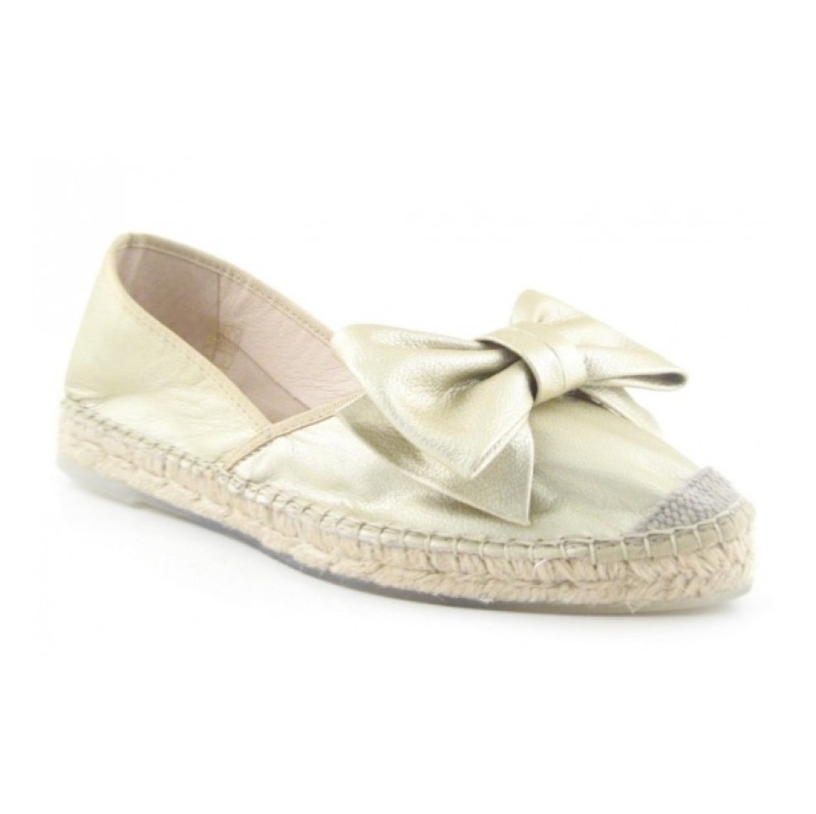 Fashion SPANISH Espadrilles | Vidorreta 19361 Metallic Leather | Spanish Shop Online