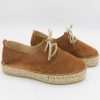 Fashion SPANISH Espadrilles | Casa Hernanz Suede Lace-Up Flatform Espadrilles | Spanish Shop Online