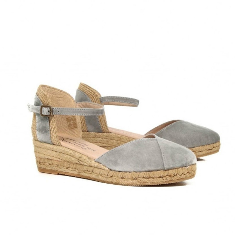 Fashion SPANISH Sandals | Gaimo Ss19 Copita Suede Espadrilles | Spanish Shop Online