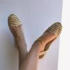 Fashion SPANISH Espadrilles | Ibiza Calada Natural Gold Espardenyes | Www.Spanishoponline.Com