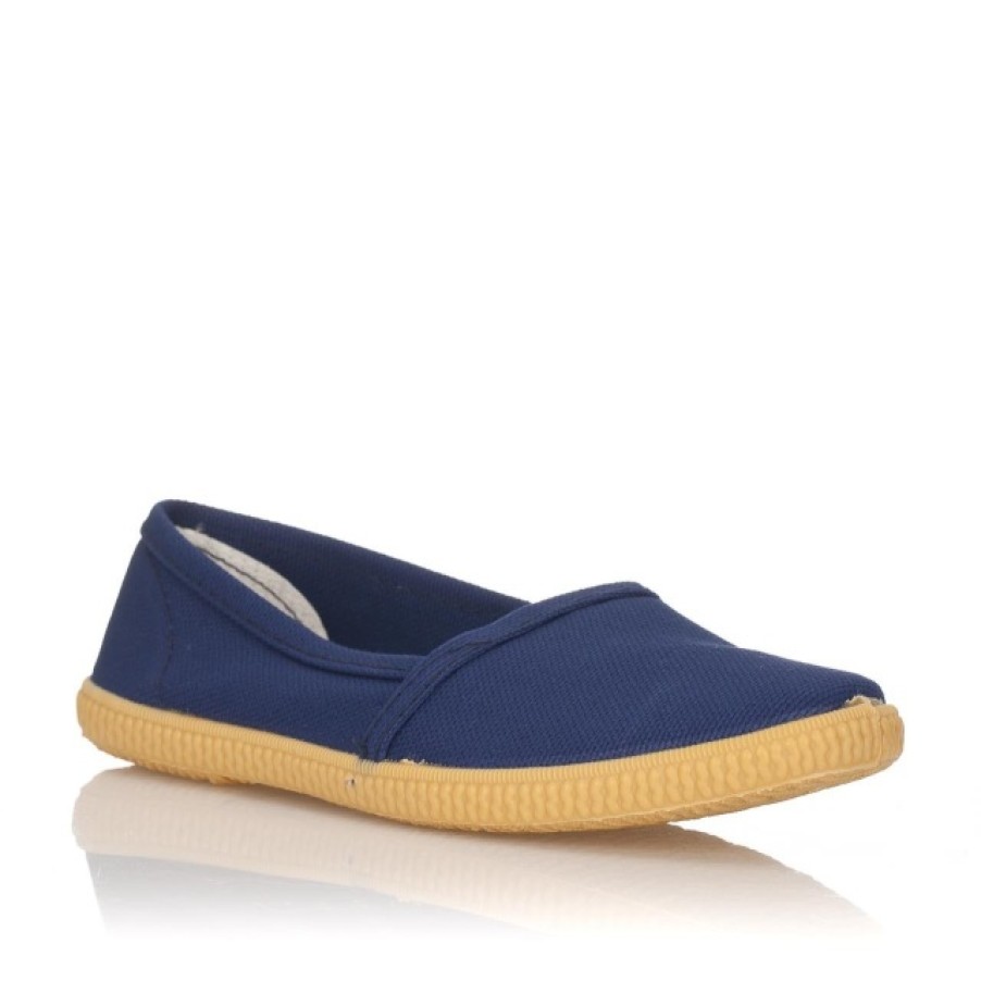 Fashion SPANISH Canvas | Camping Blue Canvas Casual Sneaker