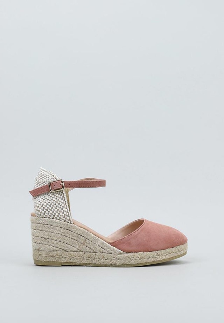 Fashion SPANISH Espadrilles | Gaimo Obi Salmon