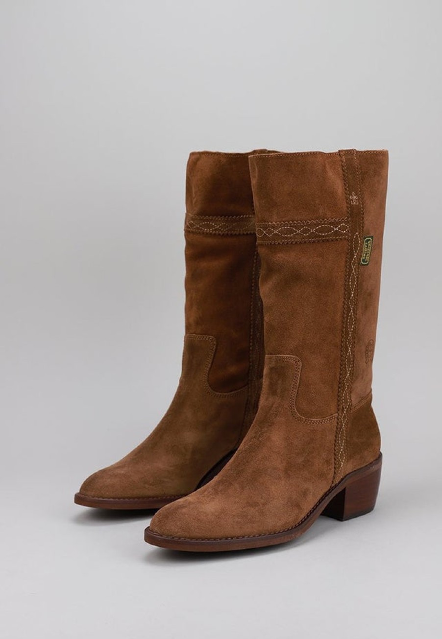 Fashion SPANISH Boots | Dakota Boots 476 Grassato Topo