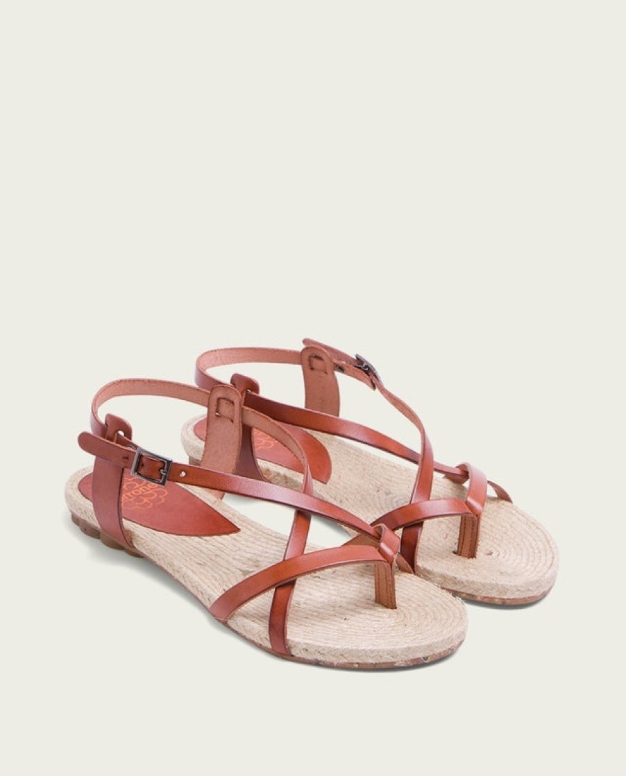 Fashion SPANISH Flat Shoes | Porronet Nicola Leather Sandals | Spanish Shop Online