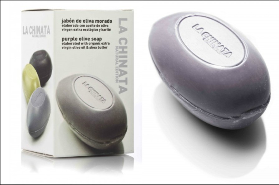 Beauty SPANISH | La Chinata Organic Extra Virgin Olive Oil & Shea Butter 2 Purple Soaps