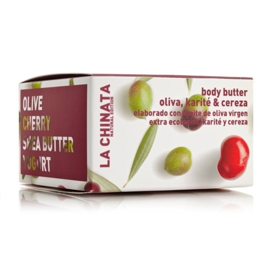 Beauty SPANISH | La Chinata Organic Olive Oil, Cherry And Shea Butter Body Cream