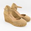 Fashion SPANISH Sandals | Spanish Shop Online | Gaimo Obi 7C Suede Wedge Espadrilles