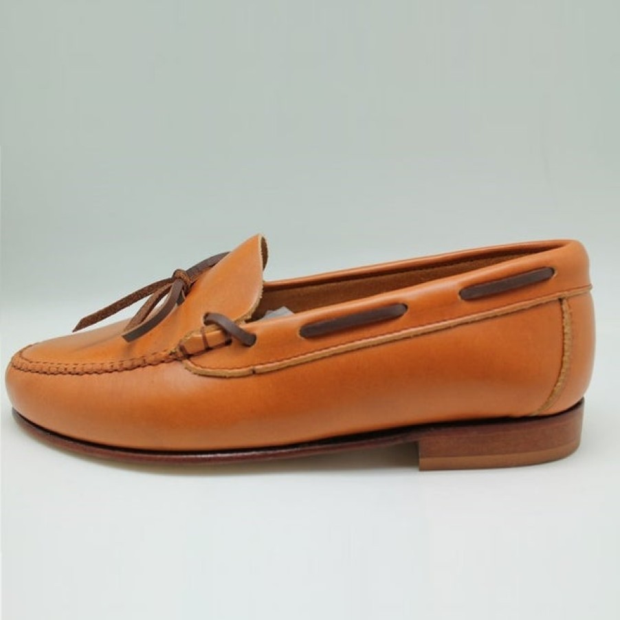 Fashion SPANISH Flat Shoes | Castellano 1920 Leather Loafers Natural | Spanish Shop Online