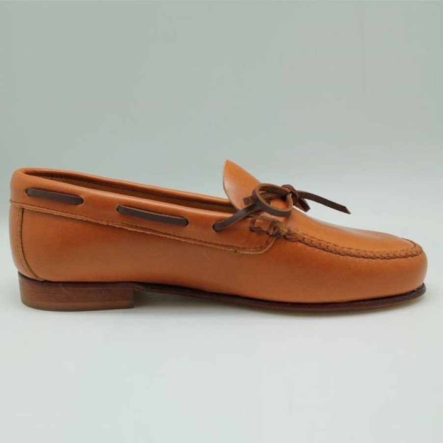 Fashion SPANISH Flat Shoes | Castellano 1920 Leather Loafers Natural | Spanish Shop Online