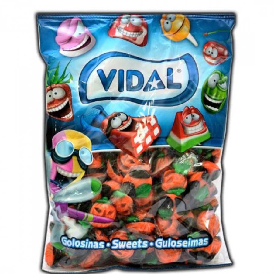 Food SPANISH | Vidal Candies Smiling Pumpkin Gummies