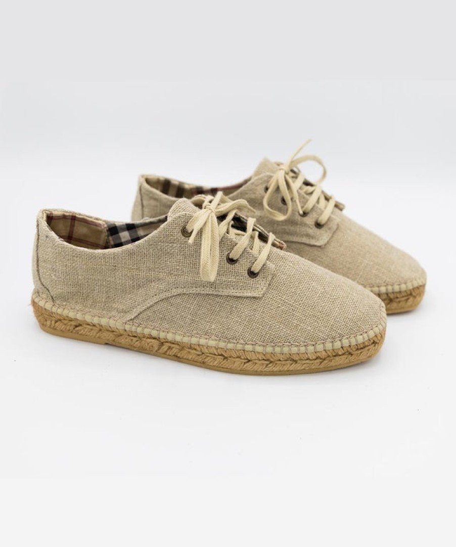 Fashion SPANISH | Gaimo Fran Linen Espadrilles | Spanish Shop Online