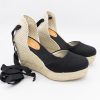 Fashion SPANISH Espadrilles | Casa Hernanz Valenciana Anckle Tie Platform Wedge Espadrilles | Spanish Shop Online