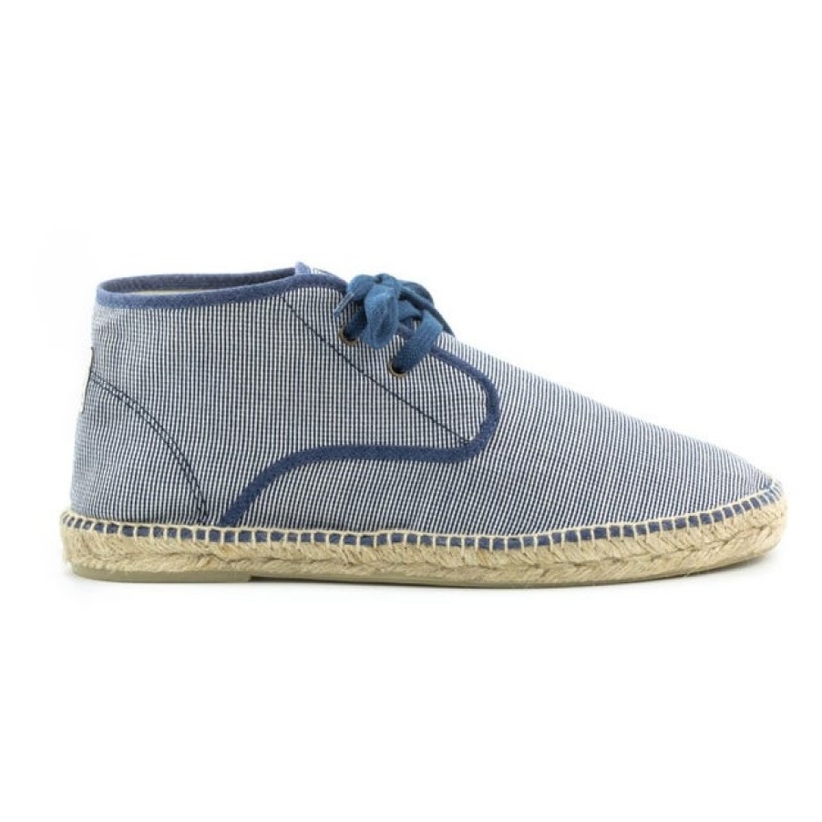 Fashion SPANISH | Men'S Linen Boot Espadrilles | Spanish Shop Online