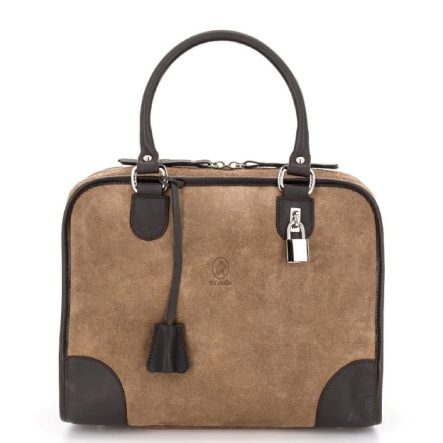 Fashion SPANISH | Ubrique 'Amazona' Suede Bag | Spanish Shop Online