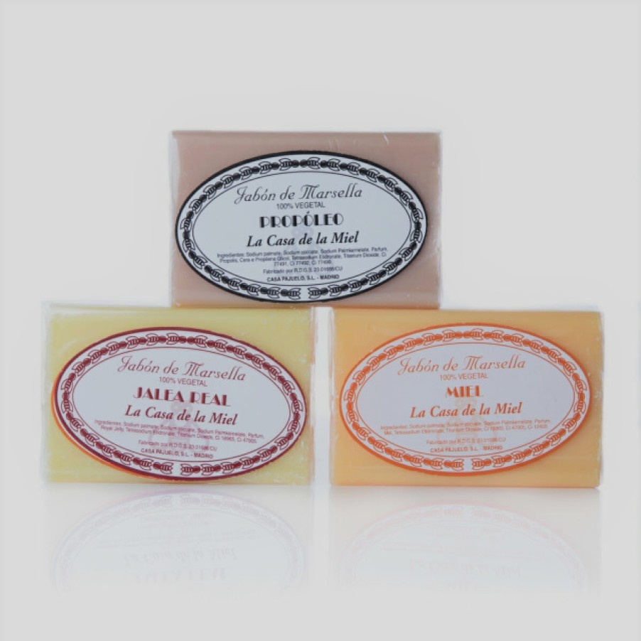 Beauty SPANISH | Casa Pajuelo Honey, Royal Jelly And Propolis Marseille 3 Soaps Pack