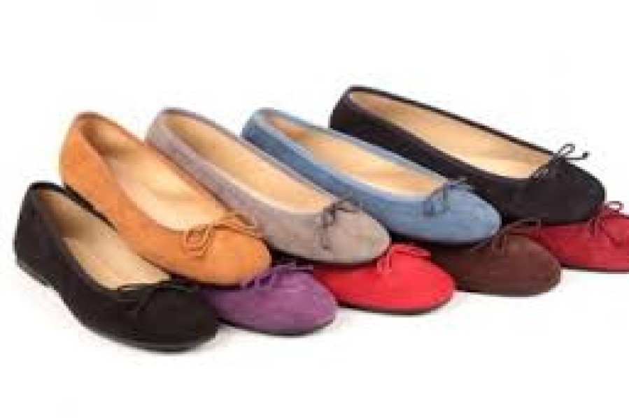 Fashion SPANISH Ballet Flats | Lobo Suede Ballet Flats | Spanish Shop Online