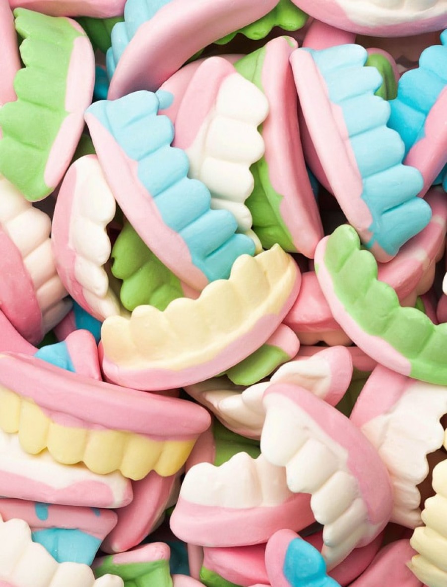 Food SPANISH | Vidal Candies Marshmallow Teeths Candy 1.4 Kg