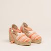 Fashion SPANISH Espadrilles | Gaimo Valenciana Doble Coral | Spanish Shop Online