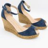 Fashion SPANISH Sandals | Gaimo Susan 7C Navy | Spanish Shop Online